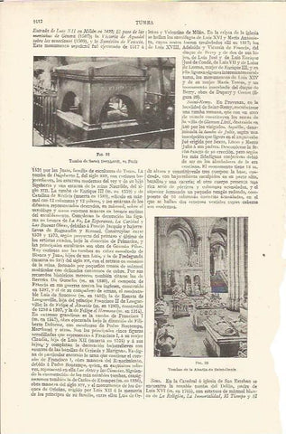 LAMINA V06703: Tumba de Sarah Bernhardt