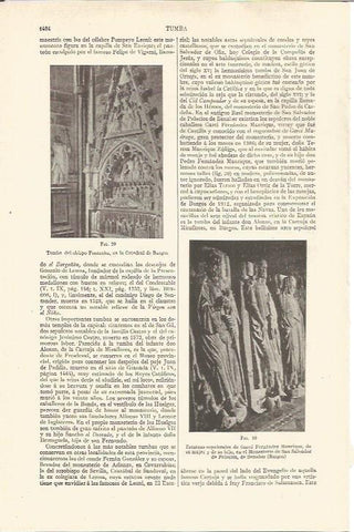 LAMINA V06701: Tumba del obispo Fontecha en Burgos