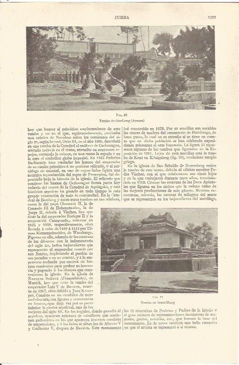 LAMINA V06699: Tumba de Gia-Long en Annam