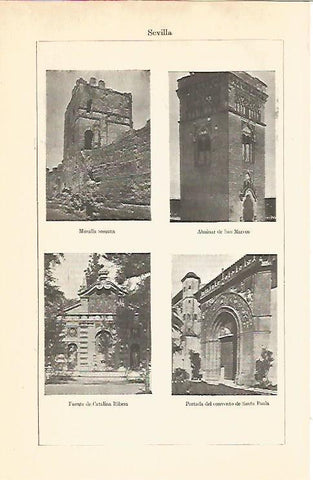 LAMINA V06840: Monumentos en Sevilla