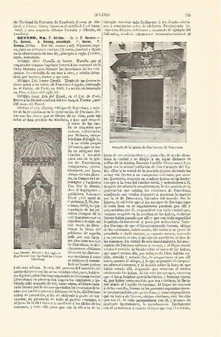 LAMINA V06836: Iglesia de San Severo de Barcelona