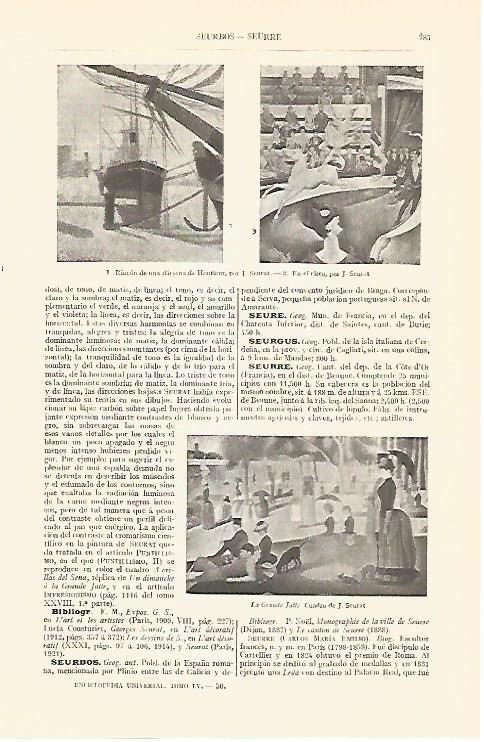 LAMINA V06832: Obras de J. Seurat