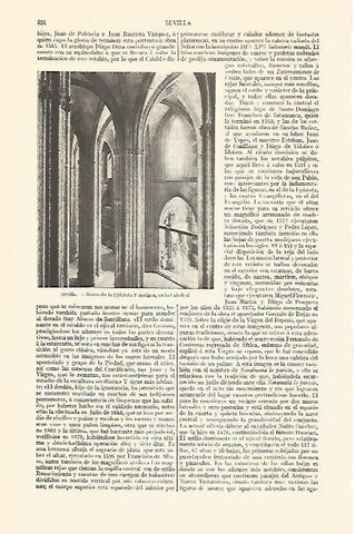 LAMINA V06851: Naves de la Catedral de Sevilla