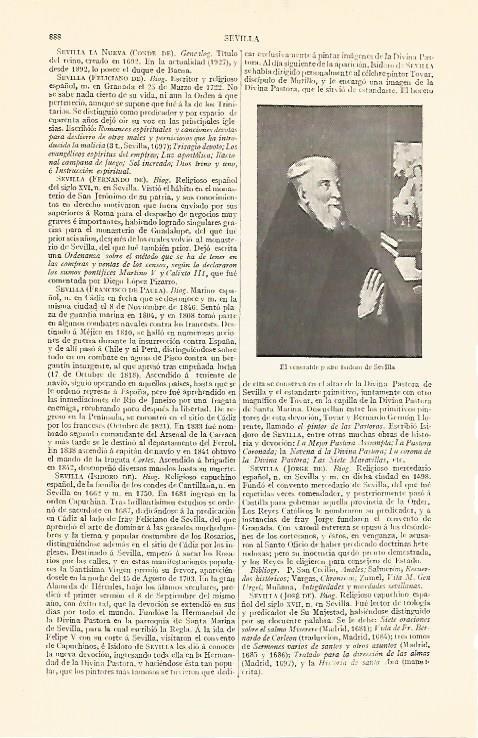 LAMINA V06872: Padre Isidoro de Sevilla