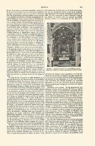 LAMINA V06869: Retablo iglesia de la Caridad en Sevilla