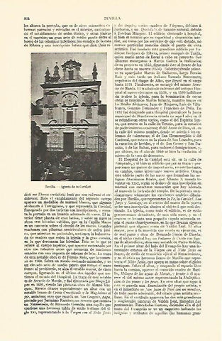 LAMINA V06868: Iglesia de la Caridad en Sevilla