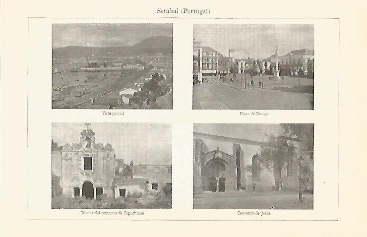 LAMINA V06827: Vistas de Setubal, Portugal