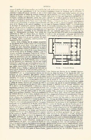 LAMINA V06860: Planta del Alcazar de Sevilla