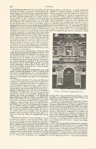 LAMINA V06858: Iglesia de San Luis en Sevilla