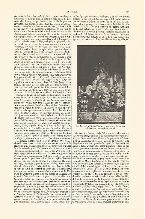 LAMINA V06855: Procesion de la Divina Pastora Sevilla