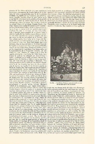 LAMINA V06855: Procesion de la Divina Pastora Sevilla