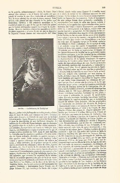 LAMINA V06854: La Dolorosa de Torrigiano