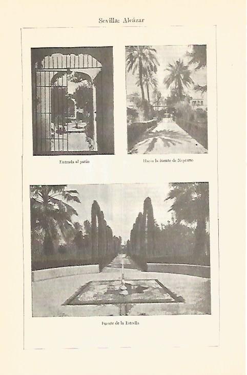 LAMINA V06863: Vistas del Alcazar de Sevilla