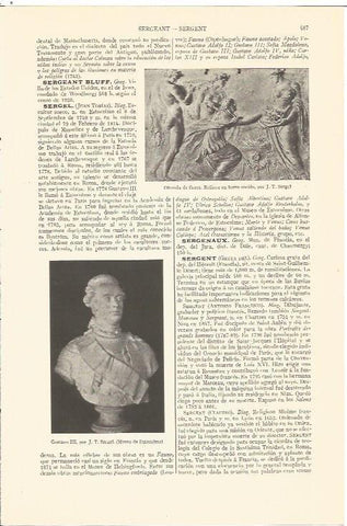 LAMINA V06794: Busto de Gustavo III