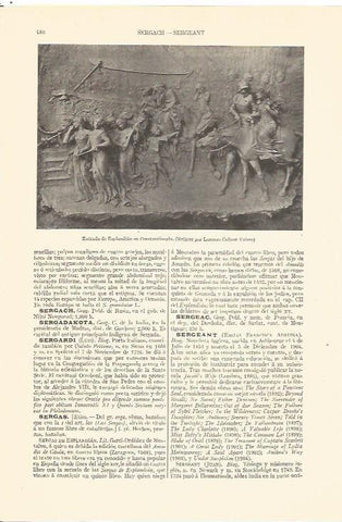 LAMINA V06793: Entrada de Esplandian en Constantinopla relieve