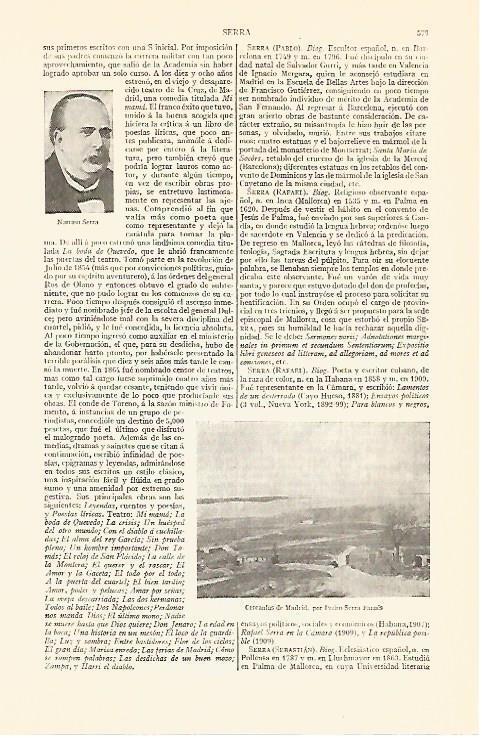 LAMINA V06806: Cercanias de Madrid, por P. Serra Farnes