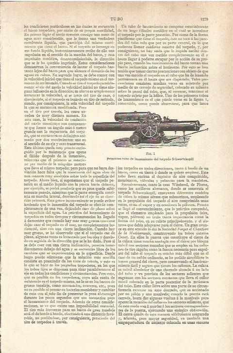 LAMINA V06670: Torpedo Schwartzkopff