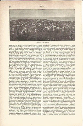LAMINA V06524: Vista general de Triestre, Italia