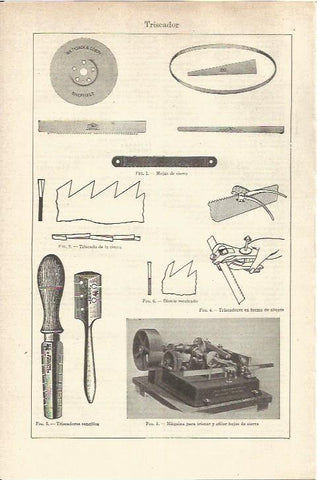 LAMINA V06563: Triscador
