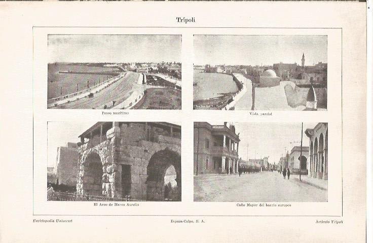 LAMINA V06560: Vistas de Tripoli, Libia