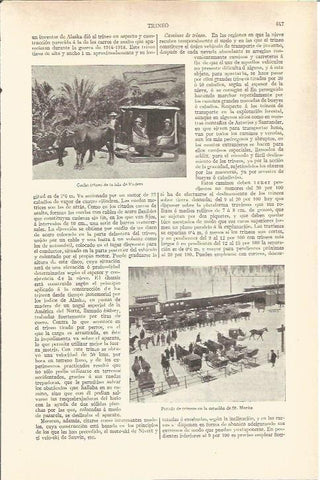 LAMINA V06548: Parada de trineos en Saint Moritz