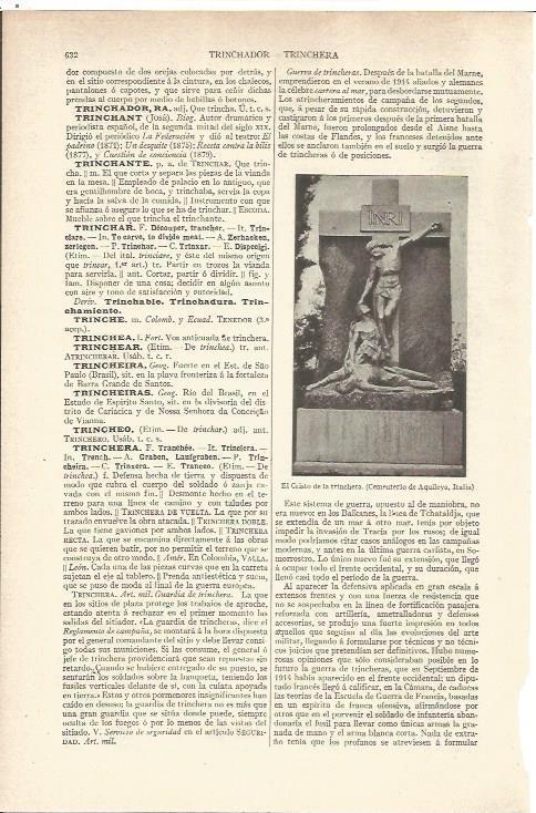 LAMINA V06543: El Cristo de la trinchera en Italia