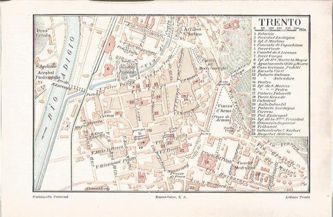 LAMINA V06485: Plano de Trento, Italia
