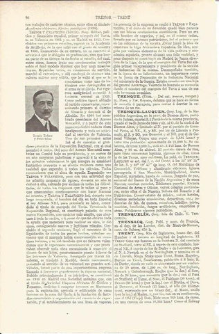 LAMINA V06481: Tomas Trenor y Palavicino