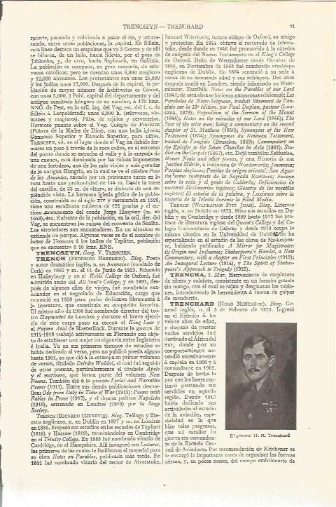 LAMINA V06480: General H. M. Trenchard