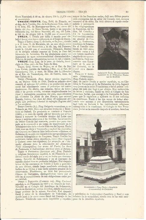 LAMINA V06474: Monumento a Fray Trejo y Sanabria, Cordoba