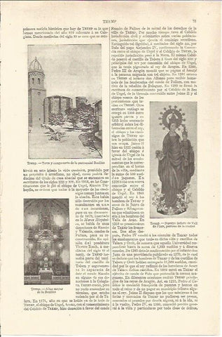 LAMINA V06476: Basilica de Tremp, Lleida