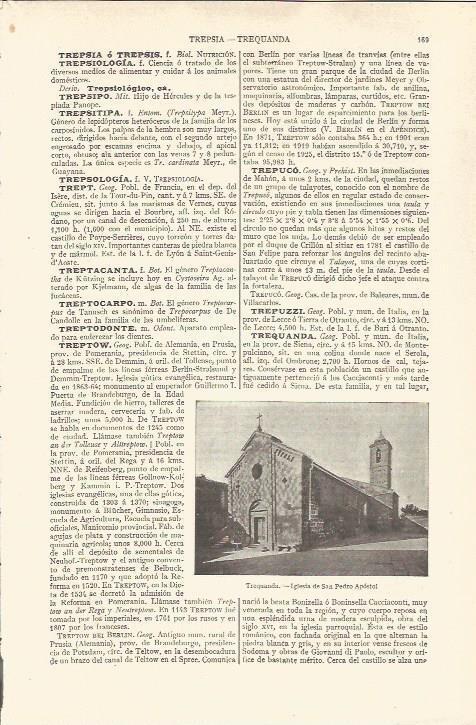 LAMINA V06491: Iglesia de San Pedro Apostol en Trequeanda, Italia
