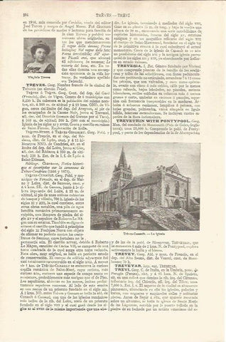 LAMINA V06499: Iglesia en Treves-Cunault, Francia