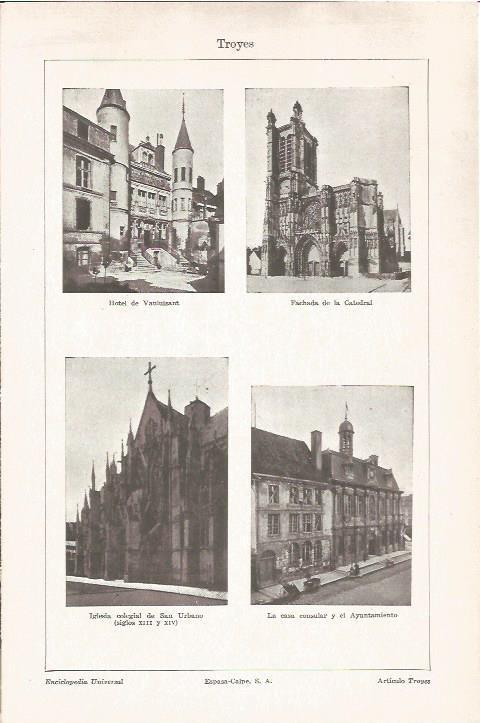 LAMINA V06641: Vistas de Troyes