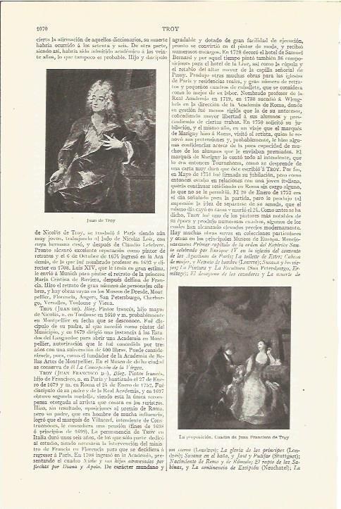 LAMINA V06633: Juan de Troy