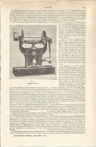 LAMINA V06627: Volante mecanico