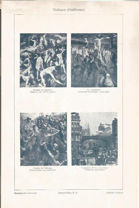 LAMINA V06644: Obras de G. Trubner