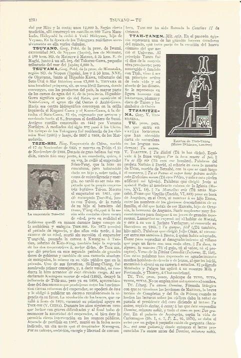 LAMINA V06663: Estatua de Ttah-Tanen