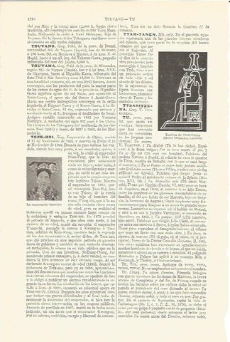 LAMINA V06663: Estatua de Ttah-Tanen
