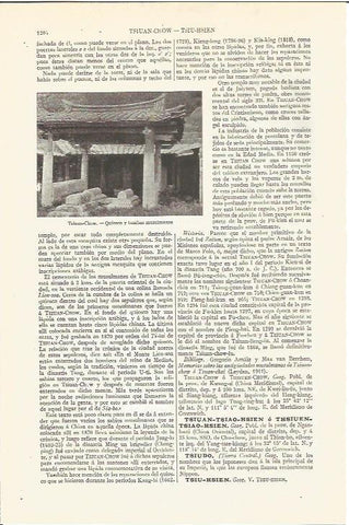 LAMINA V06661: Tumba musulmana en Tsiuan-Chow China