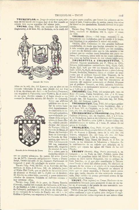 LAMINA V06652: Escudo de Truro Inglaterra