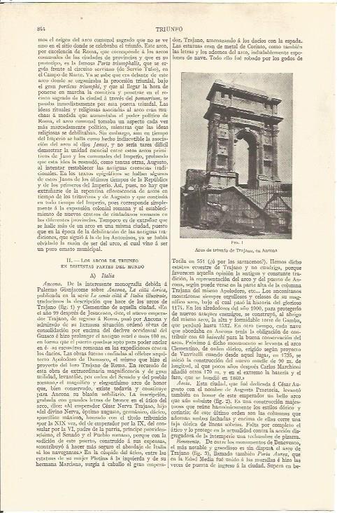 LAMINA V06578: Arco de Trajano en Ancona