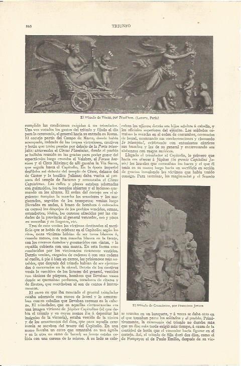 LAMINA V06576: El triunfo de Venus por Prudhon