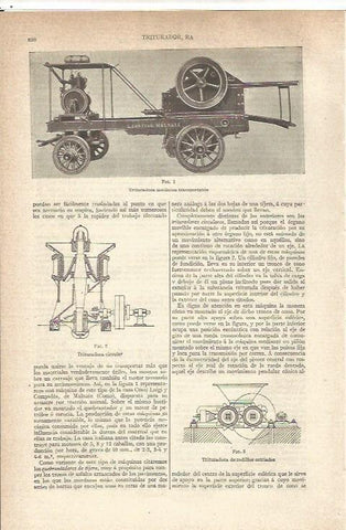 LAMINA V06574: Trituradora mecanica transportable