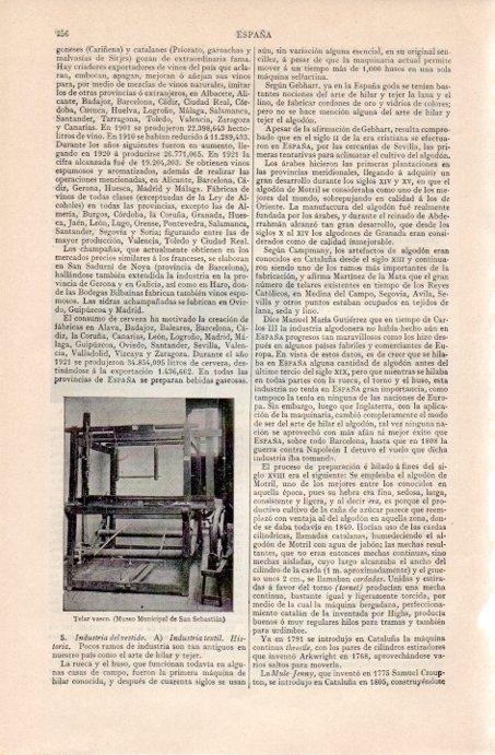LAMINA V07137: Telar vasco