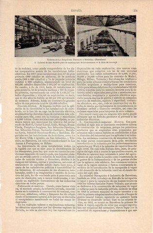 LAMINA V07135: Talleres de La Maquinista Terrestre y Maritima de Barcelona