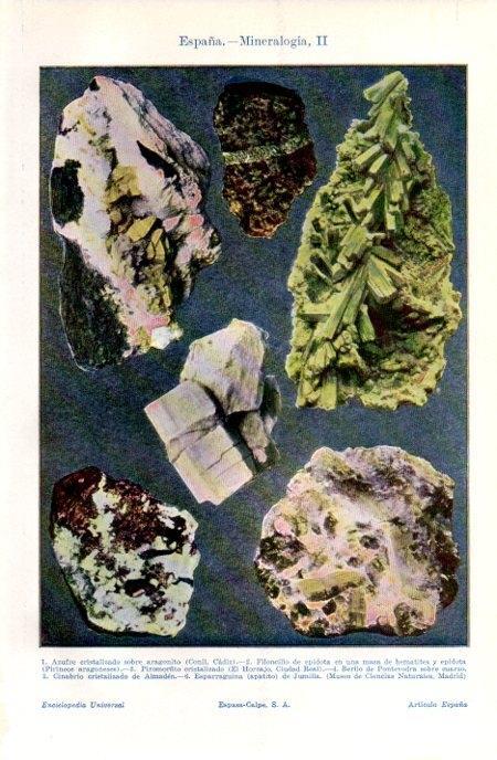 LAMINA V07103: Minerales