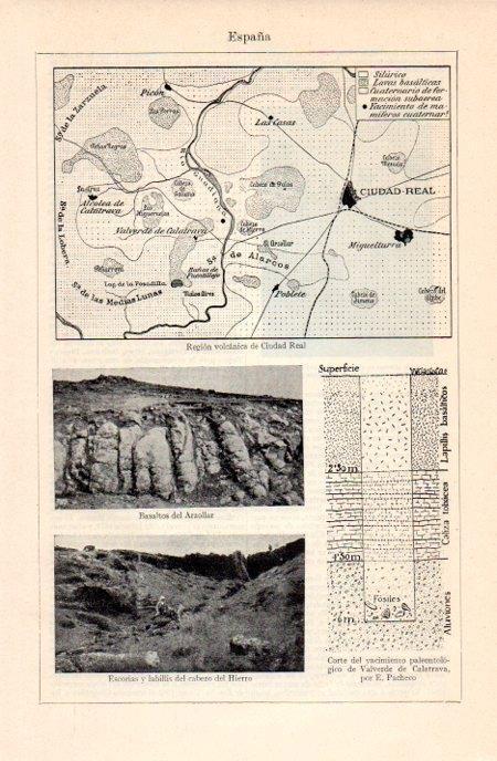 LAMINA V07093: Region volcanica de Ciudad Real
