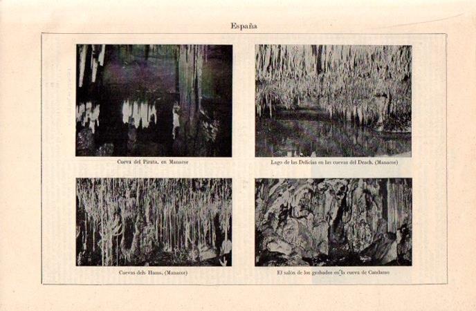 LAMINA V07091: Cuevas naturales en España
