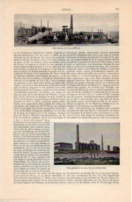 LAMINA V07128: Altos Hornos de Vizcaya y de Santander